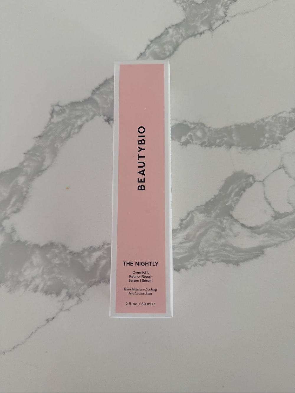 Beautybio The Nightly Overnight Retinol Repair Serum — Pink